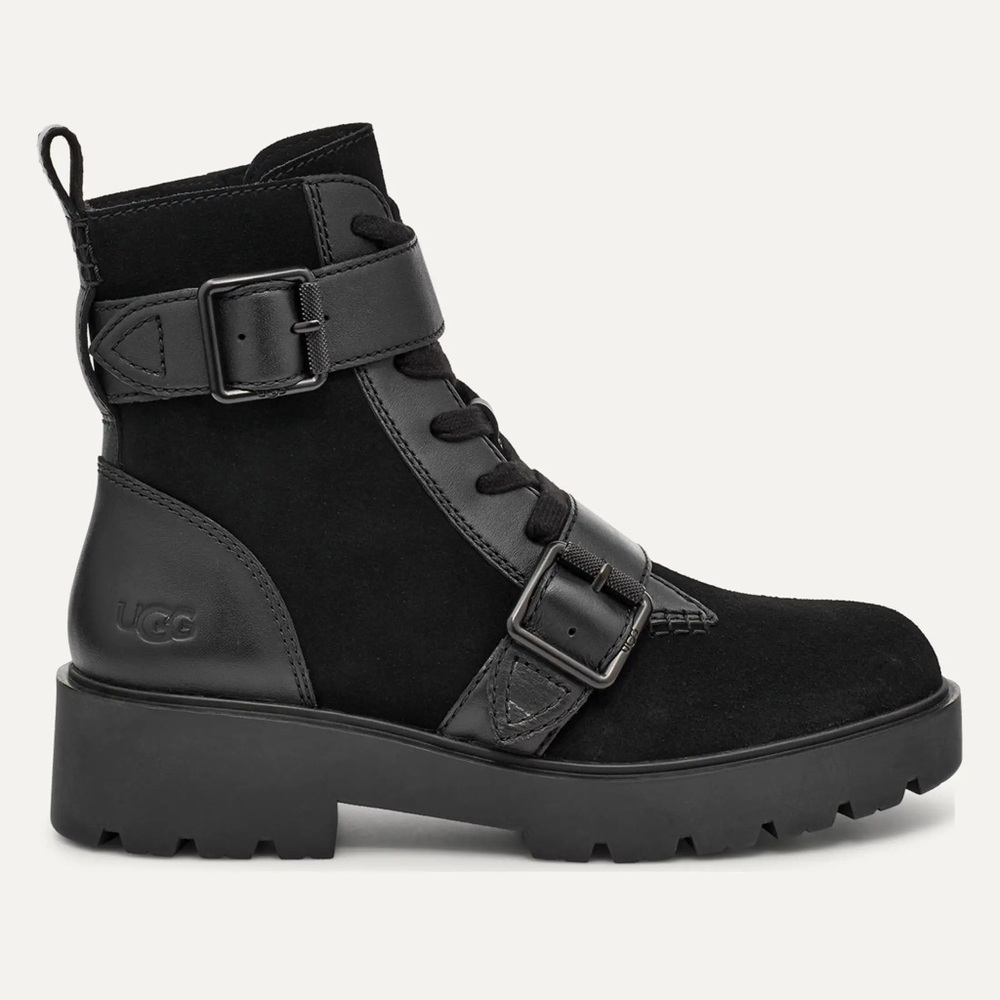 BRAND NEW UGG Women's Black Combat Boots